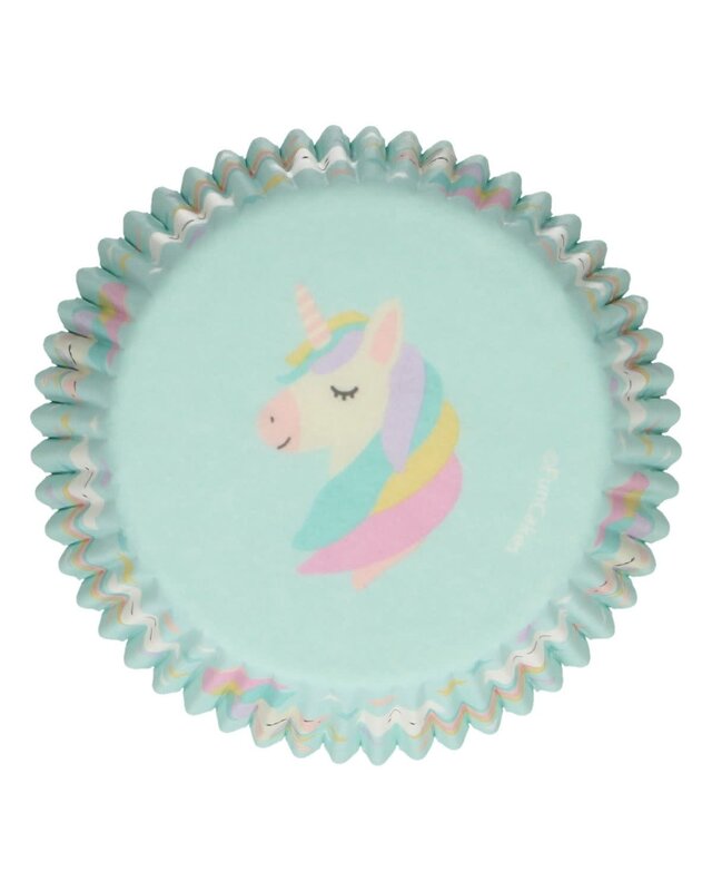 Funcakes FunCakes Baking Cups -Unicorn eenhoorn- pk/48