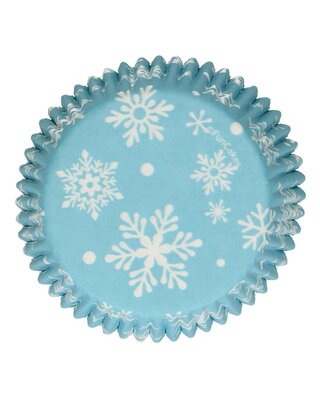 Funcakes FunCakes Baking Cups -frozen sneeuwvlokken- pk/48