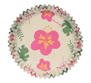 Funcakes FunCakes Baking Cups -Tropical- pk/48