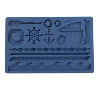 wilton Wilton Fondant & Gum Paste Mold Nautical