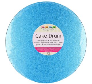 Funcakes FunCakes Cake Drum Rond Ø30,5cm -Blauw-