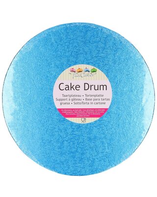 Funcakes FunCakes Cake Drum Rond Ø30,5cm -Blauw-