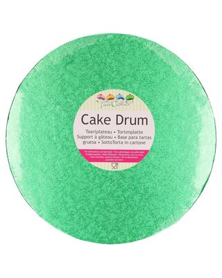 Funcakes Ø25cm Cake Drum Rond -Groen-