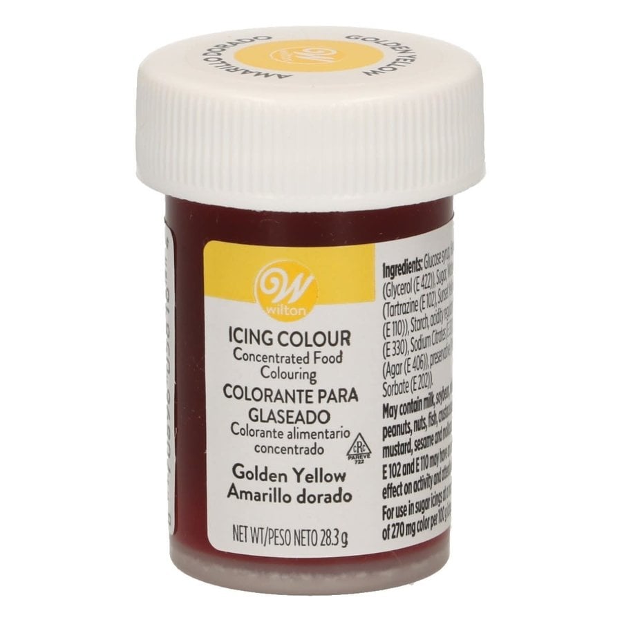 Wilton Icing Color - Golden Yellow - 28g-1