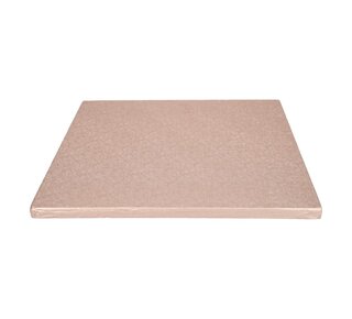 Funcakes FunCakes Cake Drum Vierkant 30,5cm -Rose Goud-