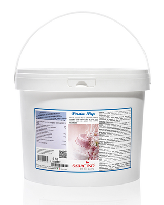 saracino Saracino fondant covering paste 5 kg wit