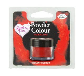 rainbowdust RD powder colour radical red
