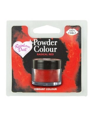 rainbowdust RD powder colour radical red