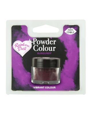 rainbowdust RD powder color- burgundy 3gr