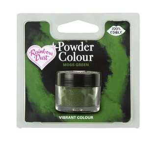 rainbowdust RD powder colour moss green