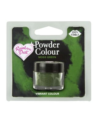 rainbowdust RD powder colour moss green