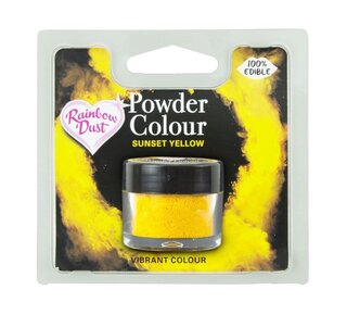 rainbowdust RD powder colour sunset yellow