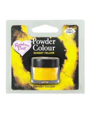 rainbowdust RD powder colour sunset yellow