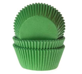 House of Marie House of Marie Baking cups Gras Groen - pk/50