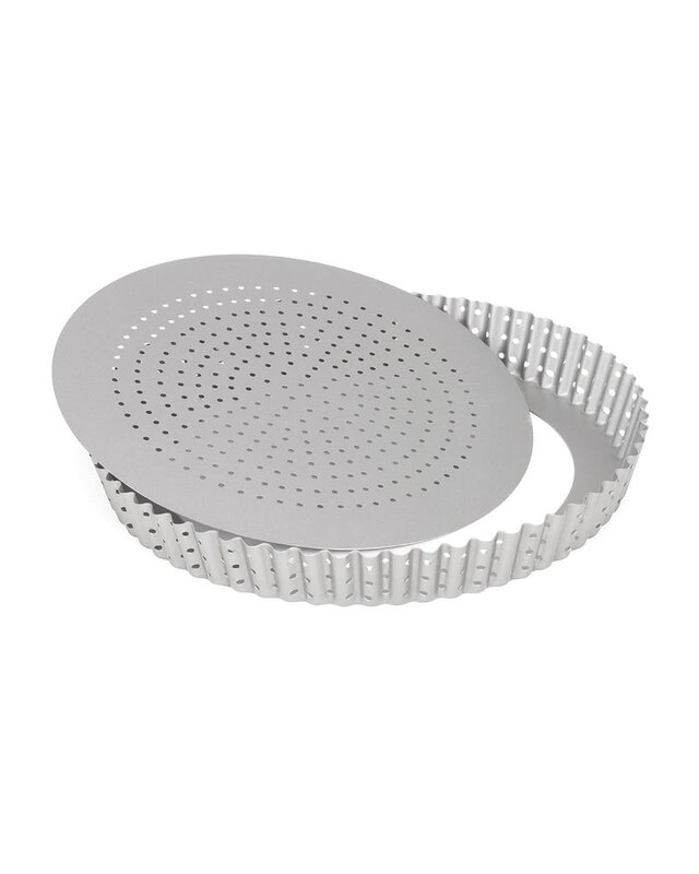 Patisse Patisse Silver-Top Quichevorm Geperforeerd Losse bodem 24cm
