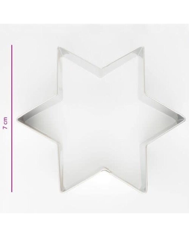 Koekjes Uitsteker Ster 7 cm
