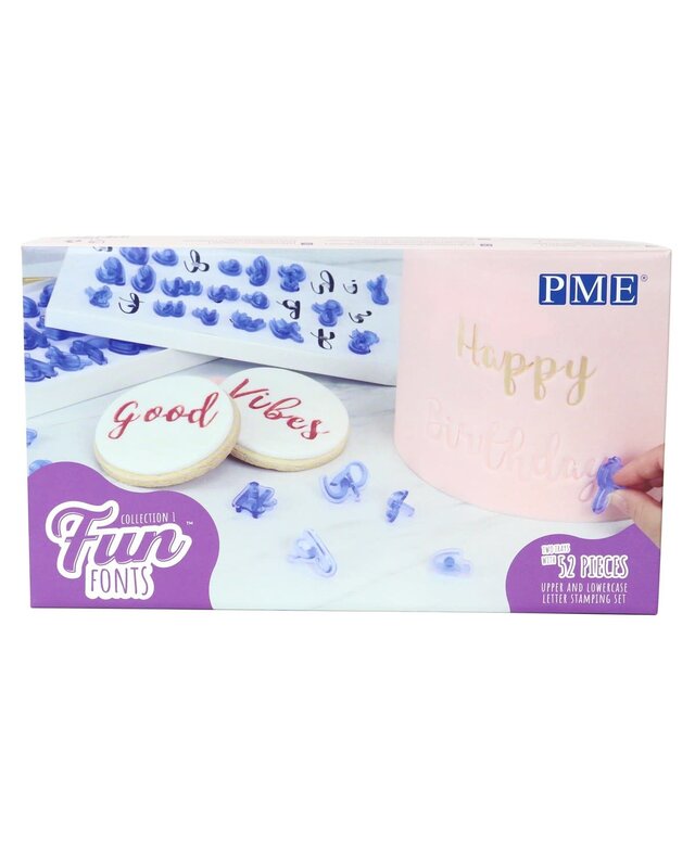 PME PME Fun Fonts - letter stempels Collection 1