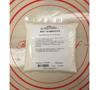 Bakzolder Bakzolder banaan bavarois 100 gram