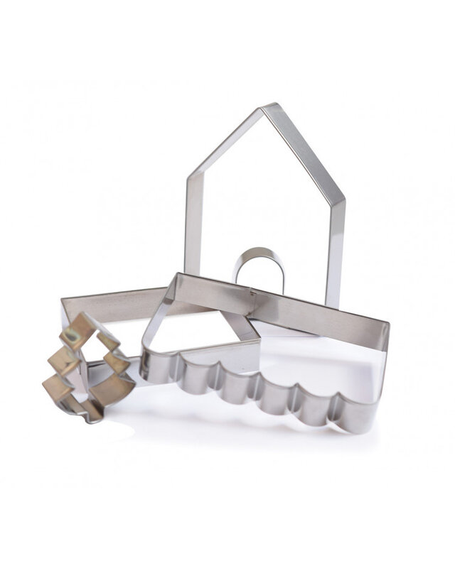 scrapcooking gingerbread house set