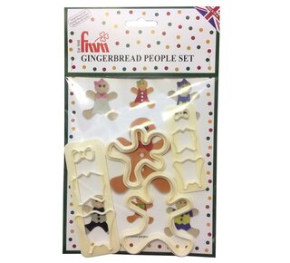 FMM FMM Gingerbread People Cutter Set