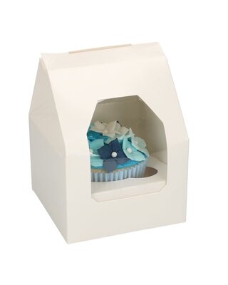 Funcakes cupcake doosje 1stuk
