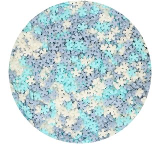 Funcakes Mini Sneeuwvlokken Mix -50g-