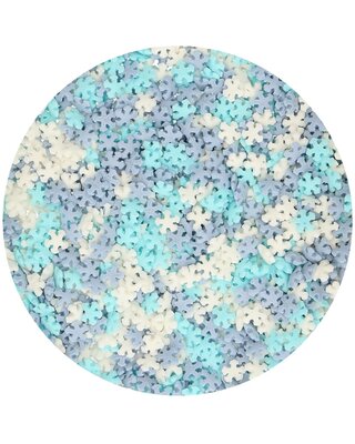 Funcakes Mini Sneeuwvlokken Mix -50g-