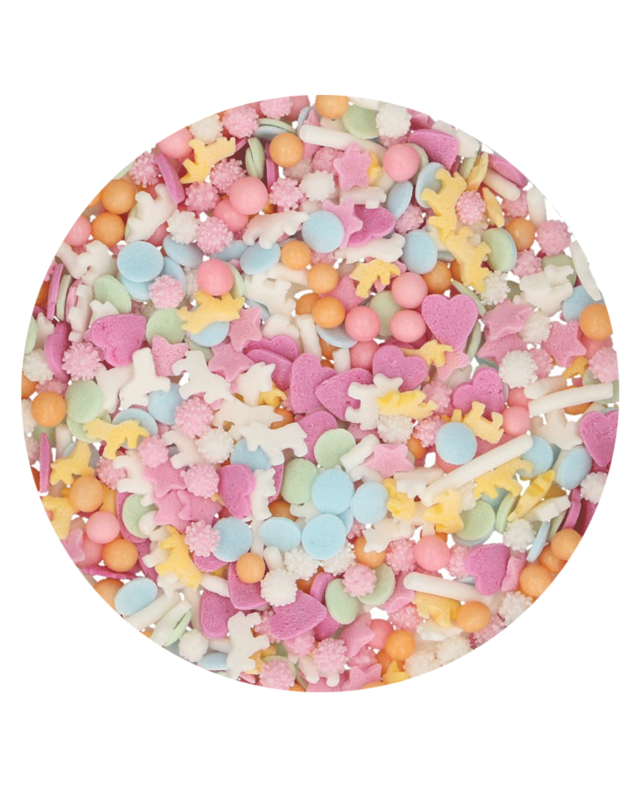 Funcakes FunCakes Sprinkle Medley - Pastel Unicorn 50g