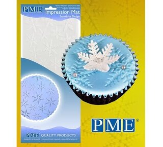 PME PME Impressie Mat sneeuwvlokken