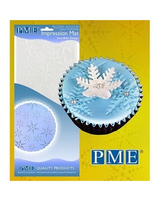 PME PME Impressie Mat sneeuwvlokken