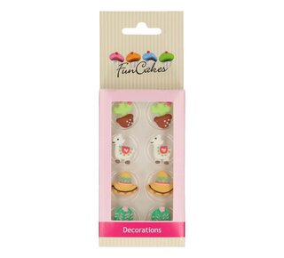 Funcakes FunCakes Suikerdecoratie Alpaca Set/8