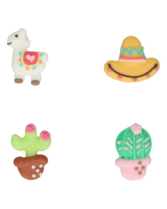 Funcakes FunCakes Suikerdecoratie Alpaca Set/8