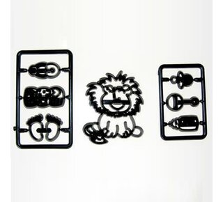 Patchwork Patchwork Cutters ' Baby Lion & Nursery items '