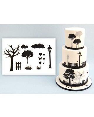 Patchwork Patchwork Cutters ' Countryside Silhouette Set '