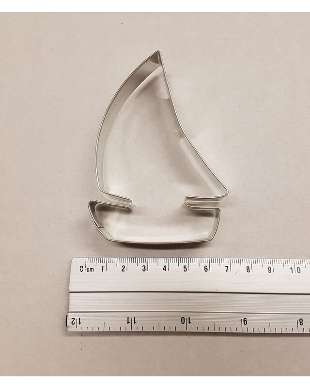 Koekjesvorm zeilboot