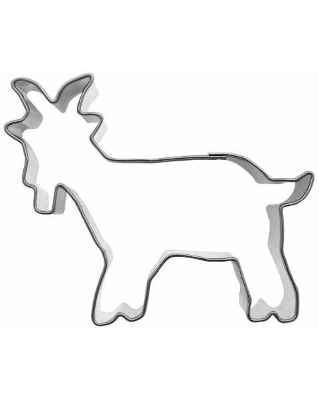 Cookie Cutters Koekjesvorm geit RVS