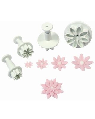 PME PME daisy Madelief / Margriet Plunger Uitsteker Set/4