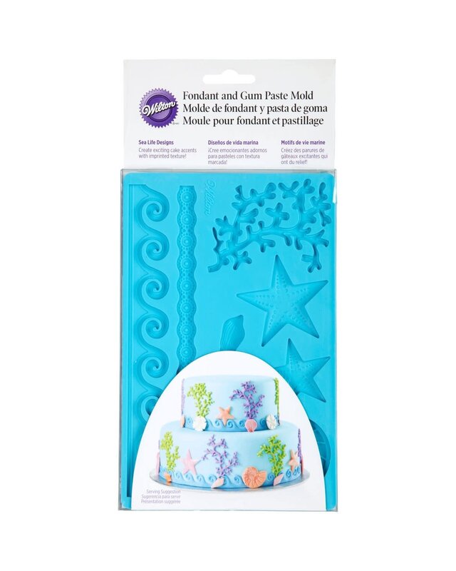 wilton Wilton Fondant & Gum Paste Mold Zeeleven