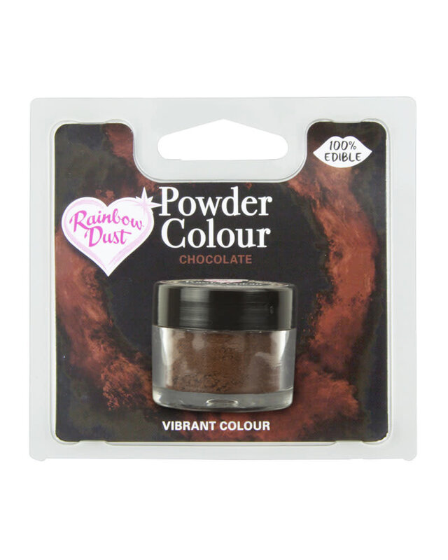 rainbowdust powder colour - chocolate