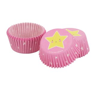 A Little Lovely Company ALLC Cupcakevormpjes sterren pk/50