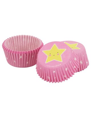 A Little Lovely Company ALLC Cupcakevormpjes sterren pk/50