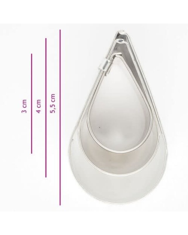 Koekjes Uitsteker Druppel set/3