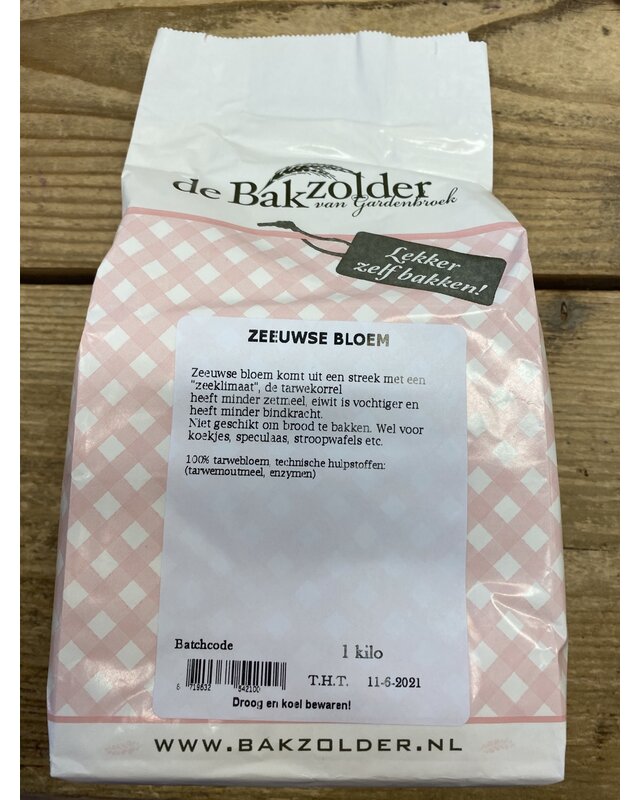 Bakzolder Zeeuwse bloem 1kg ( de Bakzolder )
