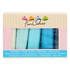 FunCakes Fondant Multipack Blauw Palet 5x100g