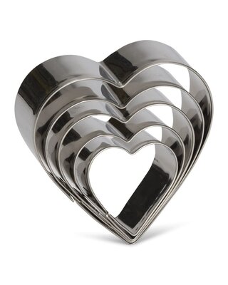 Patisse Patisse Koekjes Uitsteker Hart Set/5