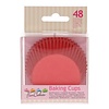 FunCakes Cupcakevormpjes rood pk/48