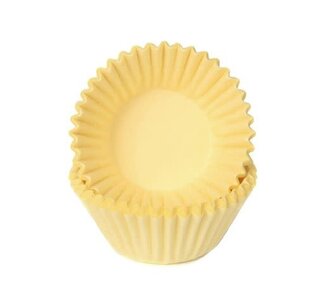 House of Marie House of Marie Chocolade Baking Cups Pastel Geel