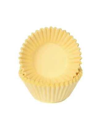 House of Marie House of Marie Chocolade Baking Cups Pastel Geel