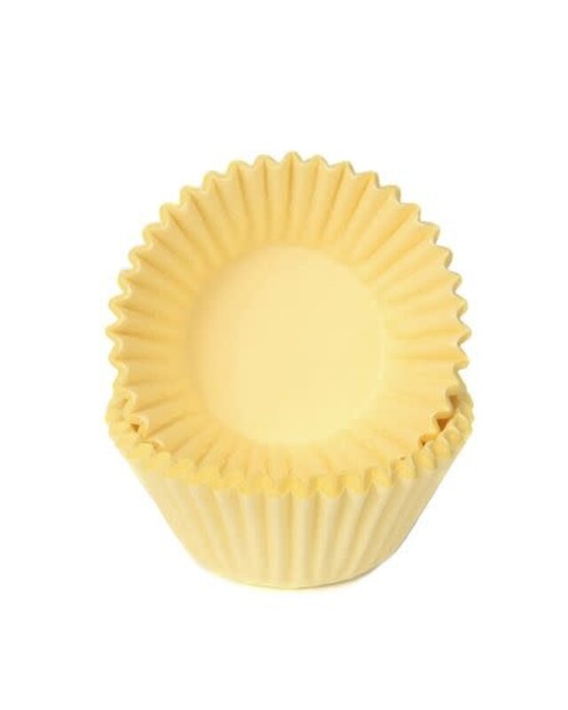 House of Marie House of Marie Chocolade Baking Cups Pastel Geel