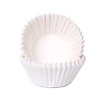 House of Marie Chocolade Baking Cups wit 100st